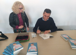 Andrea Franzoso nella scuola ENGIM di Verona